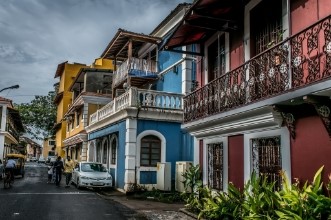 rainy days in Panaji and clean city